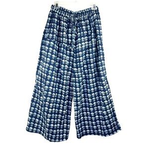 NEW- Extra Wide Leg Tribal Print Relax Fit Harem Jogger Palazzo Pajama Pants